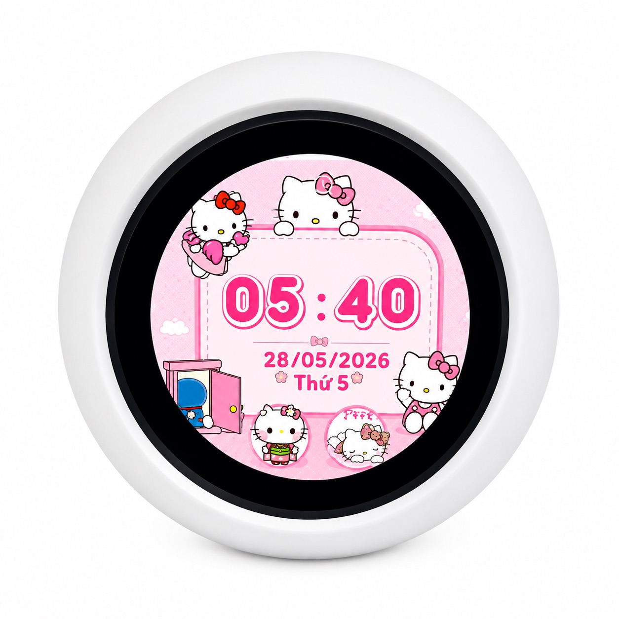 Mặt đồng hồ Hello Kitty